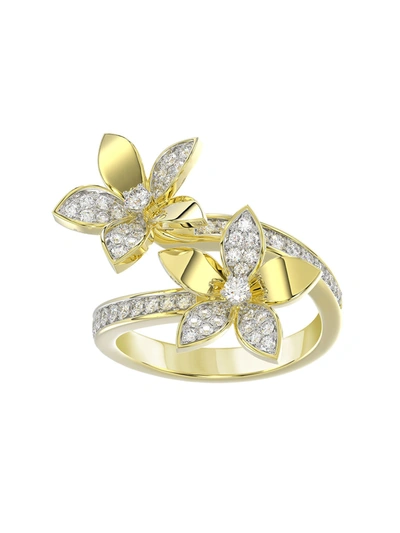 Shop Marchesa Wild Flower Yellow Gold Ring