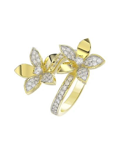 Marchesa Wild Flower Yellow Gold Ring In Yellow Gold