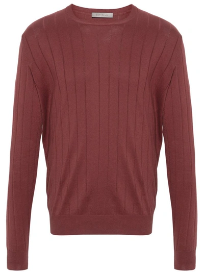 Shop Corneliani Sweaters In Red