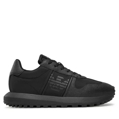 Shop Ea7 Emporio Armani Sneakers In Black