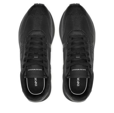 Shop Ea7 Emporio Armani Sneakers In Black