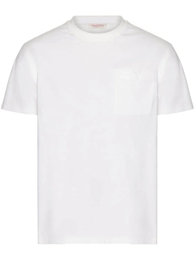 Shop Valentino Garavani T-shirts And Polos In White