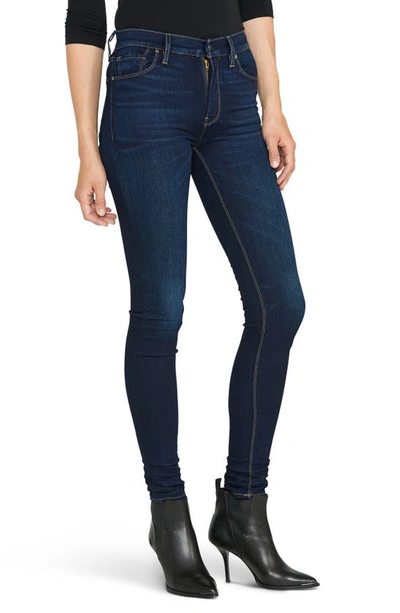 Shop Hudson Barbara Supermodel High Waist Super Skinny Jeans In Requiem