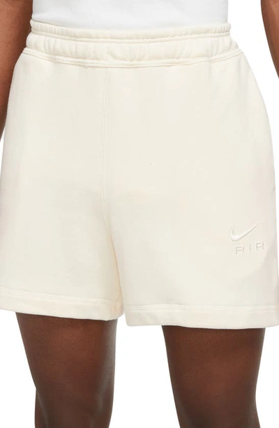 Shop Nike French Terry Shorts In Coconut Milk/ Coconut Milk