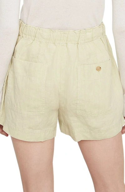 Shop Vince Drawstring Shorts In Pale Sweet Grass