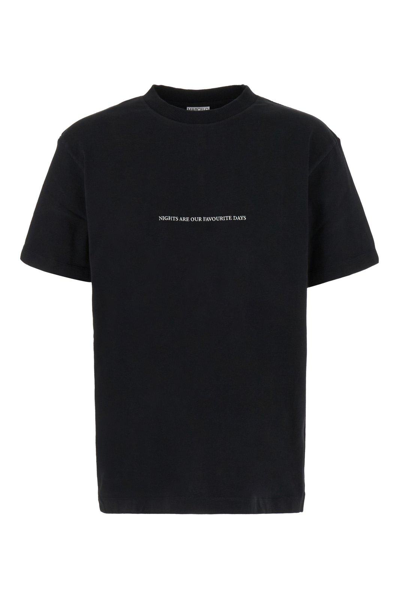 Shop Marcelo Burlon County Of Milan Party Quote-print T-shirt In Nero