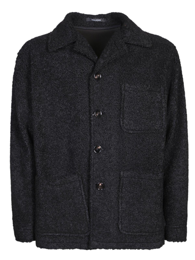 Shop Tagliatore Spread-collared Buttoned Shirt Jacket
