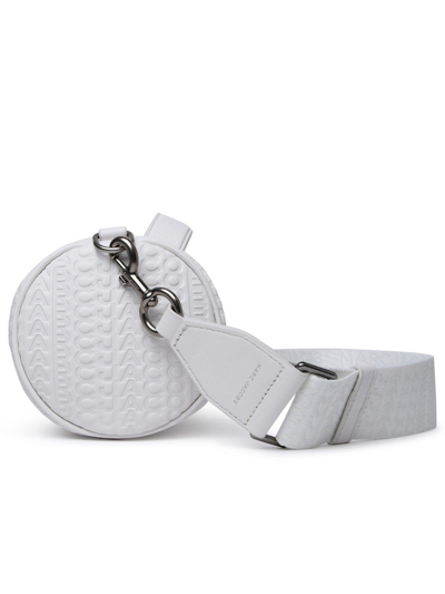 Shop Marc Jacobs Logo Patch Duffle Bag In White