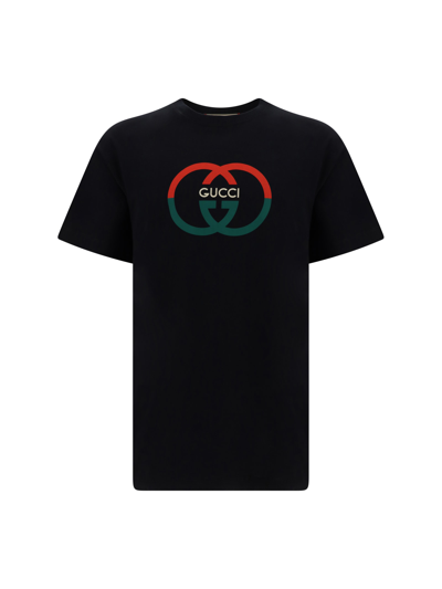 gucci snake t shirt black