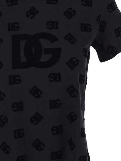 Shop Dolce & Gabbana Logo T-shirt In Nero