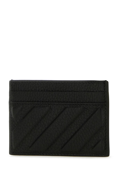 Off-white Off White Wallets In Black