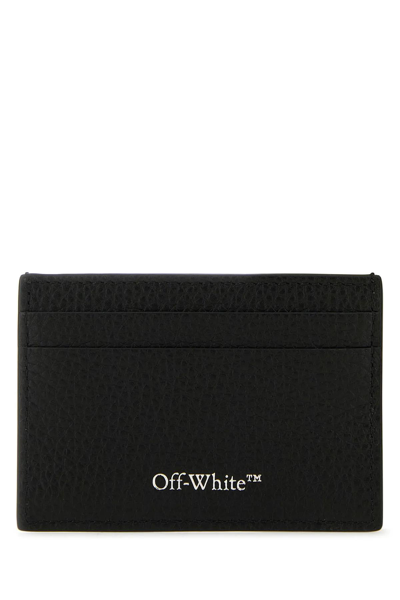 Shop Off-white Black Leather Card Holder