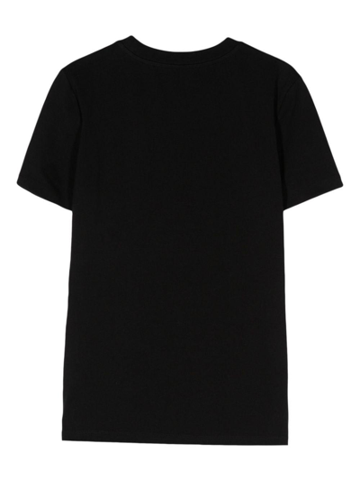 Shop Just Cavalli Embellished Crewneck T-shirt In Black