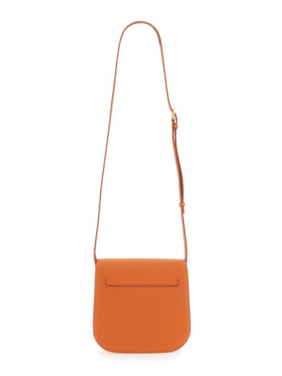 Shop Tom Ford Tara Mini Crossbody Bag In Orange