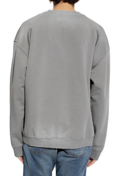 Shop Diesel S-boxt-n6 Crewneck Sweatshirt In Grey