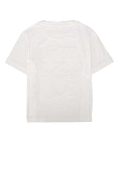 Shop Fendi Jersey Tulle T-shirt