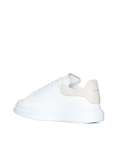 Shop Alexander Mcqueen Sneakers In White/trench