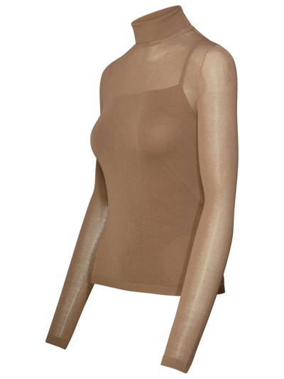 Shop Max Mara High Neck Long-sleeved Top