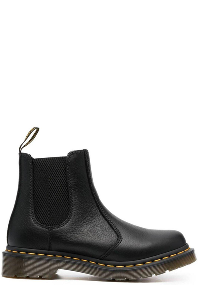Shop Dr. Martens' 2976 Round-toe Chelsea Boots In Black Virginia