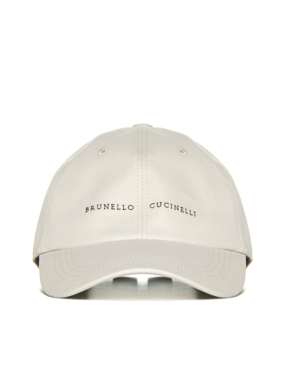 Shop Brunello Cucinelli Hat In 6233+3681