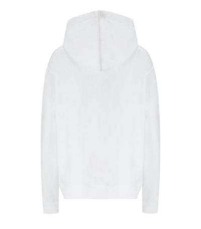 Shop Dsquared2 Hilde Doll Cool Fit Hoodie In White