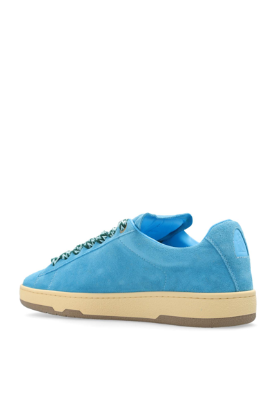 Shop Lanvin Sneakers With Logo In Budgie