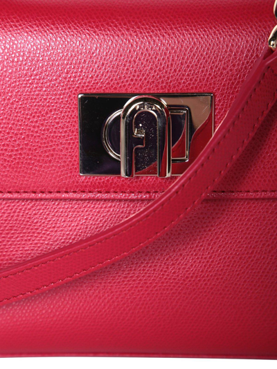 Shop Furla 1927 Twist-lock Mini Tote Bag In S Rosso Veneziano