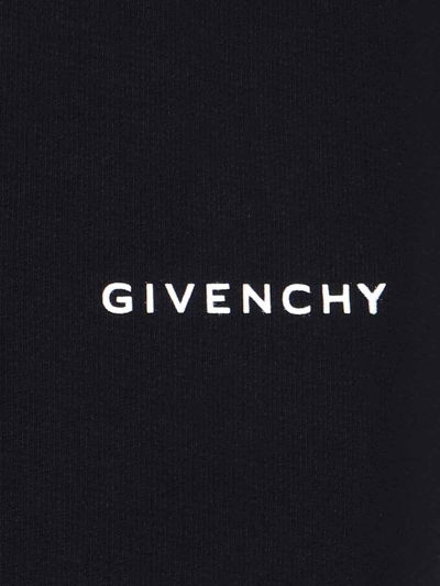 Shop Givenchy Logo Sporty Pants In Black