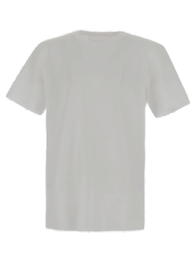 Shop Givenchy Crewneck Short-sleeved T-shirt In Bianco