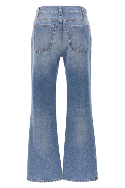 Chloé Chloe Wide Leg Denim Jeans Women In Blue