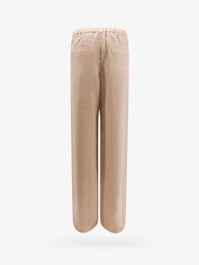 Shop Valentino Woman Trouser Woman Beige Pants In Cream