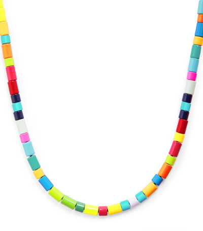 Shop Roxanne Assoulin Starburst U-tube Necklace In Multi