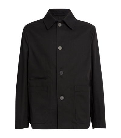 Shop Lanvin Cotton Jacket In Black