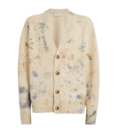 Shop Domrebel Creator Cardigan In Beige