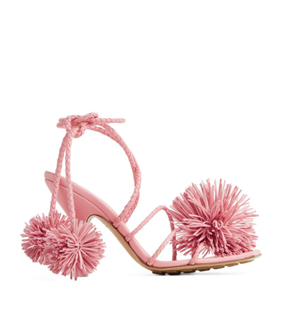 Shop Bottega Veneta Heeled Adam Sandals 90 In Pink
