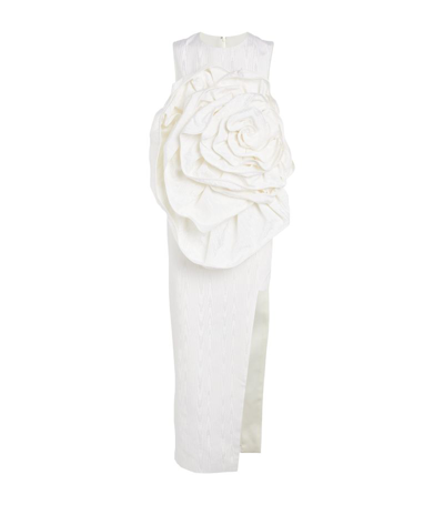 Shop Huishan Zhang Aphrodite Gown In White