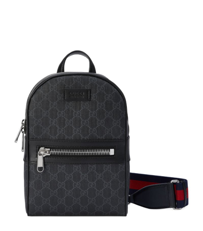 Shop Gucci Gg Supreme Cross-body Bag In Black