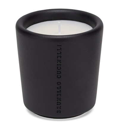 Shop Brunello Cucinelli Ebano Candle In Black