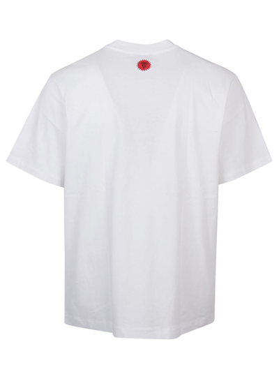 Shop Icecream Running Dog Printed T-shirt In White
