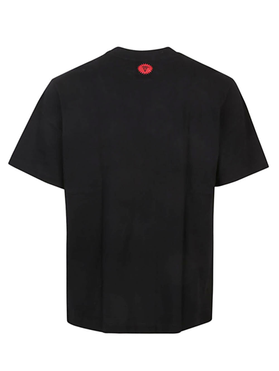 Shop Icecream Running Dog Printed T-shirt In Black