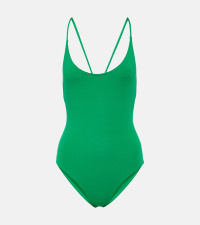 Shop Eres Cosmic Swimsuit In Green