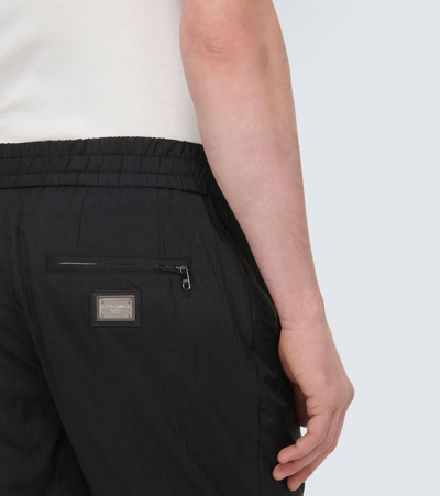 Shop Dolce & Gabbana Mid-rise Slim Pants In Black