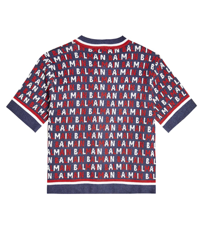 Balmain Sweater  Kids Kids Color Blue In Blue