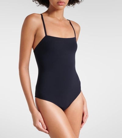 Shop Eres Aquarelle Swimsuit In Black
