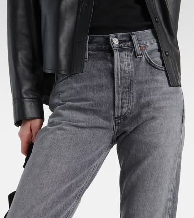 Citizen Of Humanity Charlotte High-rise Straight Jeans In Black