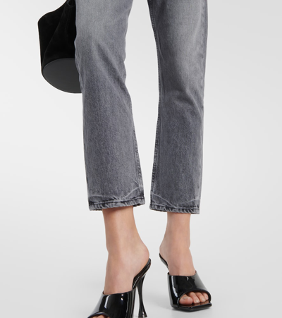 Shop Citizens Of Humanity Charlotte High-rise Straight Jeans In Black