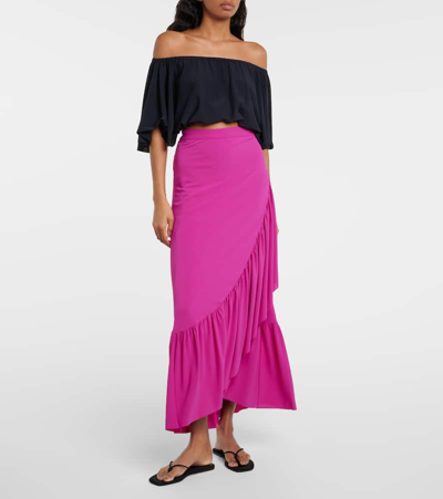 Eres Solal Crop Top In Black