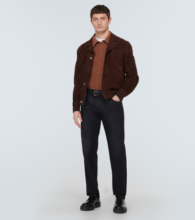 Dolce & Gabbana Charcoal Stretch Corduroy Pant In Black
