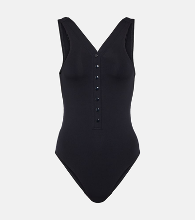 Shop Eres Icone Swimsuit In Black