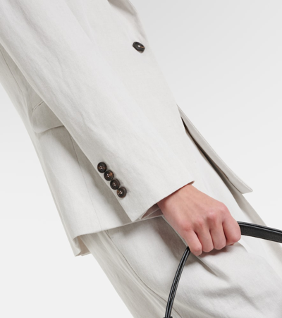 Brunello Cucinelli Blazer In White
